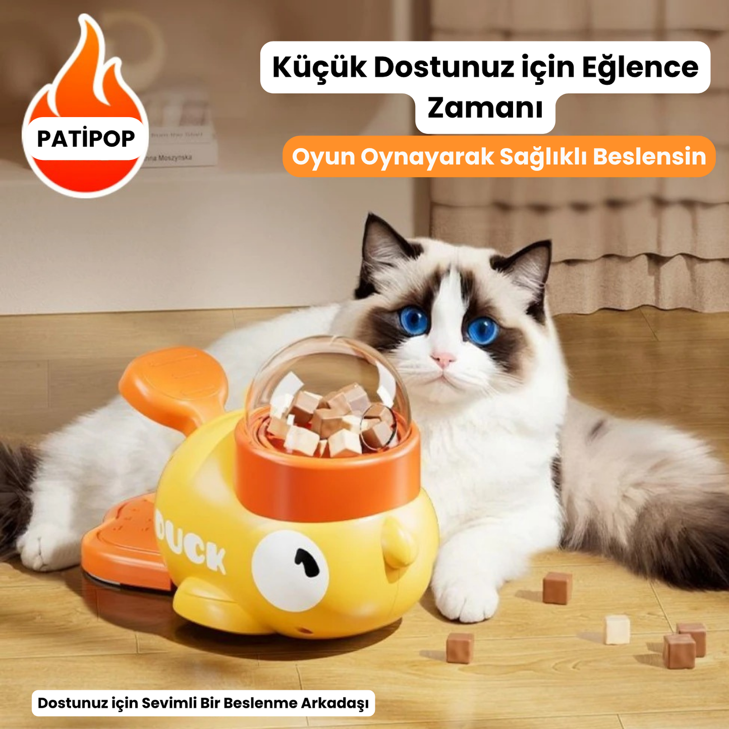 Akıllı Mama Oyuncağı | Dostlarınız İçin Eğlenceli Beslenme